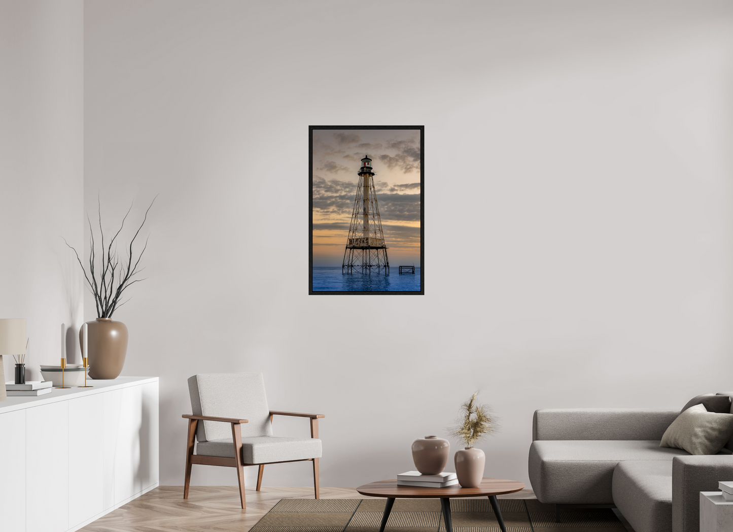 Florida, Key Largo Light House, Sun Set