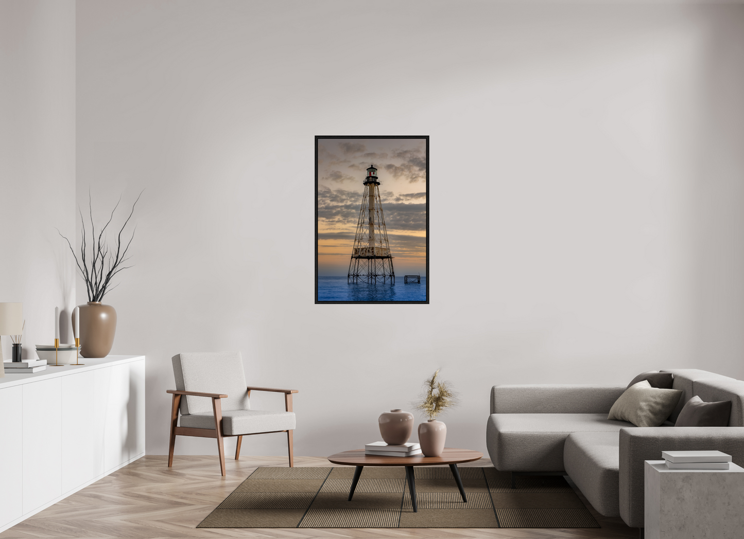 Florida, Key Largo Light House, Sun Set